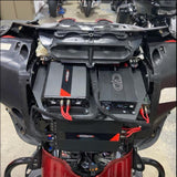 14-UP Street Glide Amp Rack (Universal)