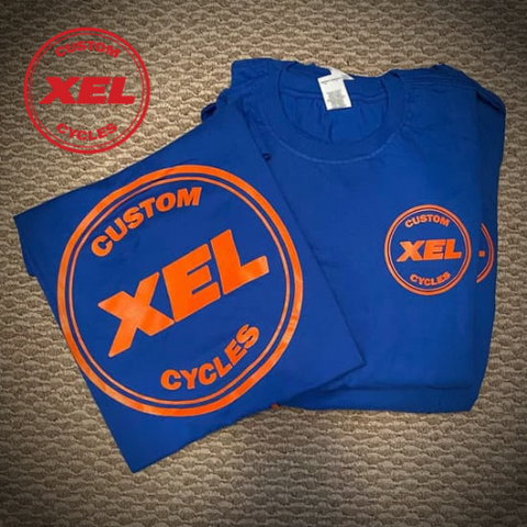 XEL Royal Blue / Orange T-Shirt