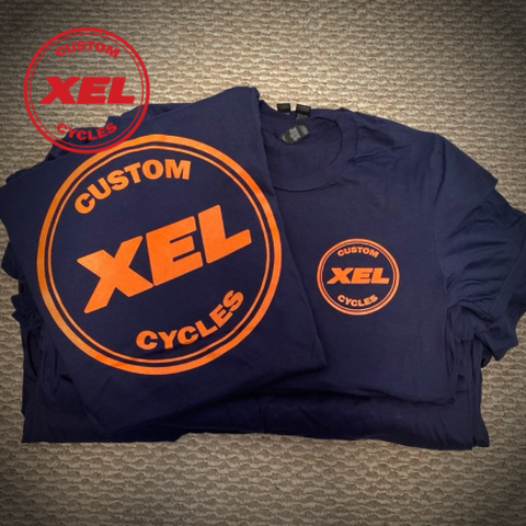 XEL Navy/Orange T-Shirt